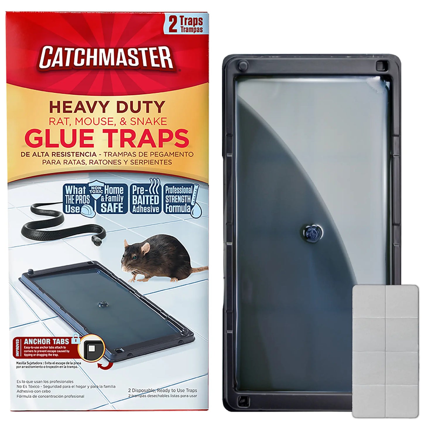 Heavy-Duty Rat, Mouse & Insect Glue Traps Heavy-Duty Rat, Mouse & Insect Glue Traps