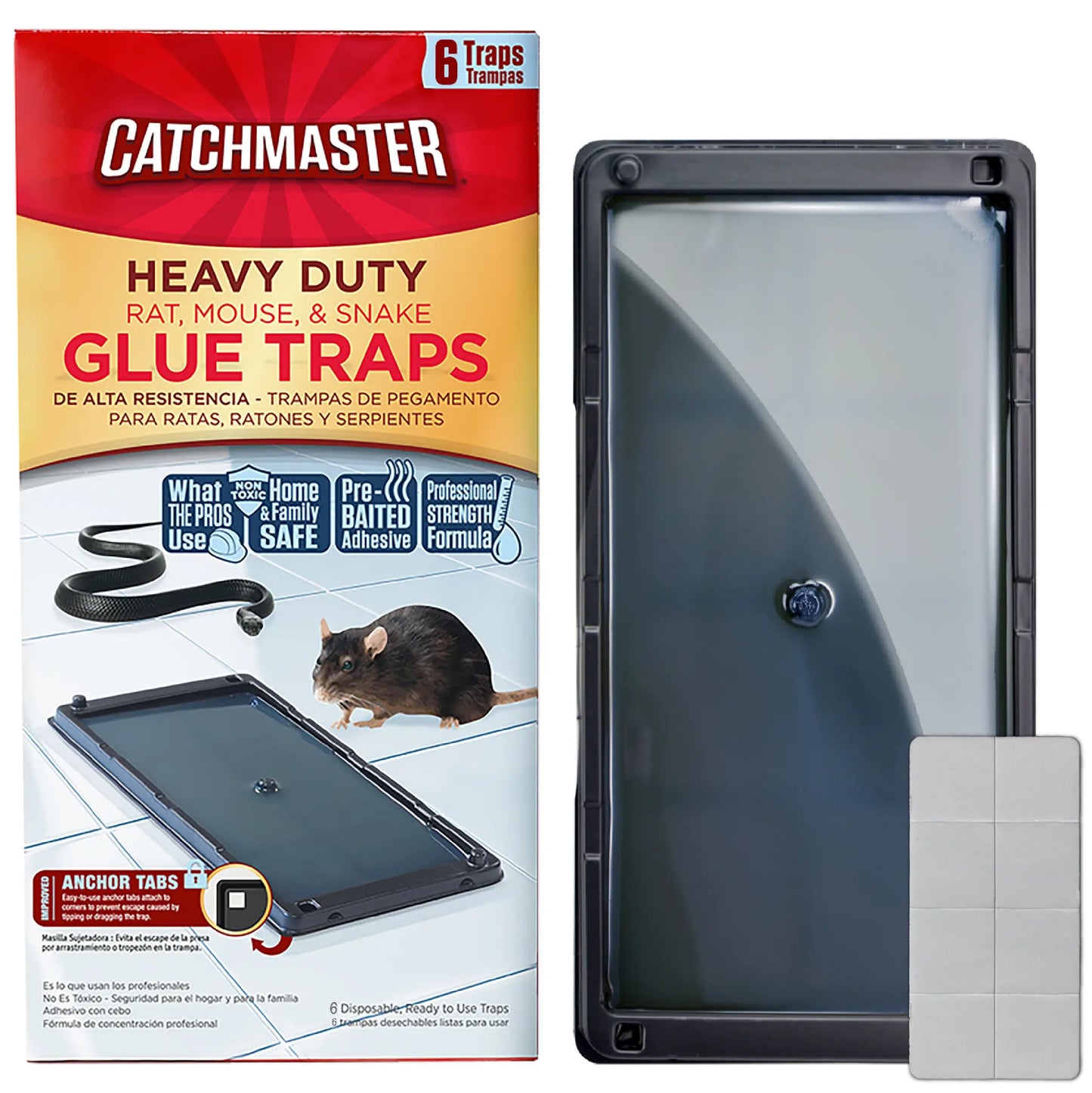 Heavy-Duty Rat, Mouse & Insect Glue Traps Heavy-Duty Rat, Mouse & Insect Glue Traps