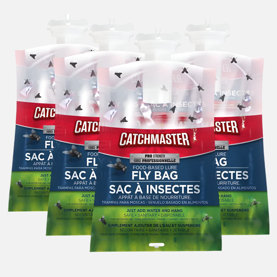 PRO Series Outdoor Fly Bag Trap With Food-Based Lure PRO Series Outdoor Fly Bag Trap With Food-Based Lure