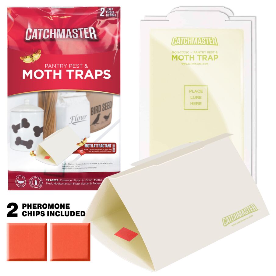 Pantry Pest & Moth Pheromone Infused Glue Board Traps Pantry Pest & Moth Pheromone Infused Glue Board Traps