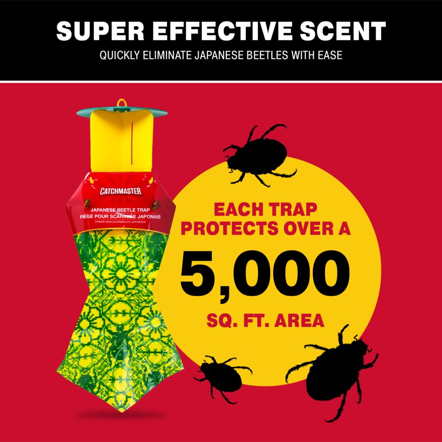 Dual Lure System Japanese Beetle Bag Trap Dual Lure System Japanese Beetle Bag Trap