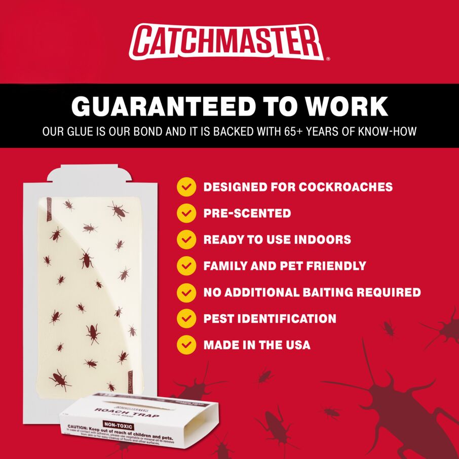 Non-Toxic Cockroach Glue Trap Non-Toxic Cockroach Glue Trap
