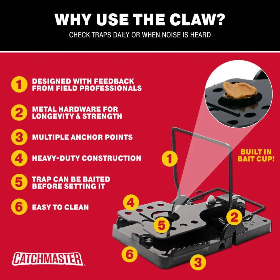 The Claw Quick-Set Snap Traps The Claw Quick-Set Snap Traps