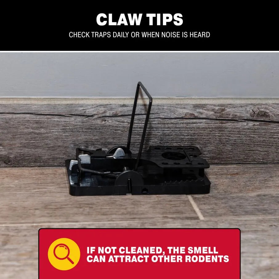 The Claw Quick-Set Snap Traps The Claw Quick-Set Snap Traps