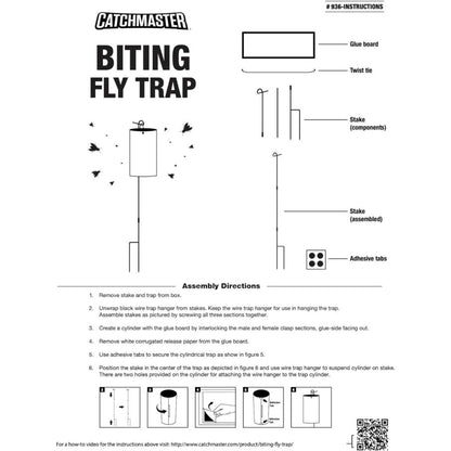 Biting Fly Insect Glue Strip Trap