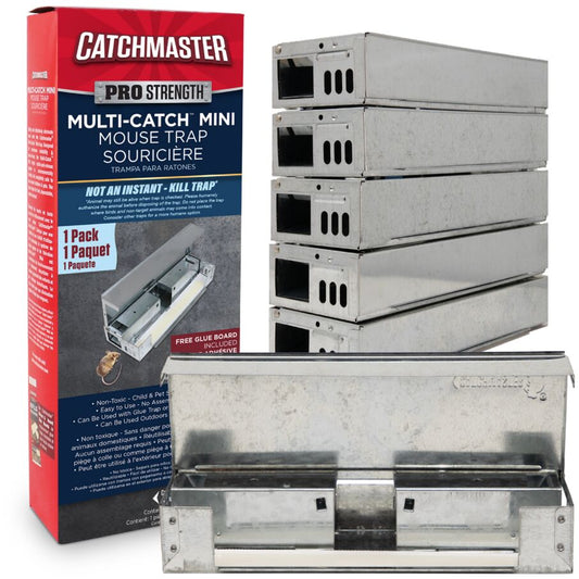 Catchmaster Pro Series Multi-Catch Mini Mouse Trap 6-Pack