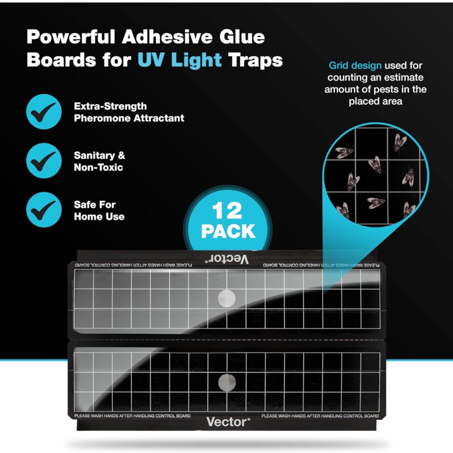 Vector UV Fly Light Universal Replacement Boards With Pheromones