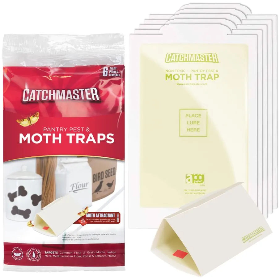 Non-Toxic Indoor Pantry Moth Trap (6-Count)