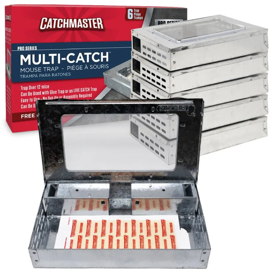 Pro Series Multicatch Metal Case and Glue Boards Hero 2-Count